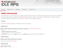 Tablet Screenshot of irpg.ircline.org